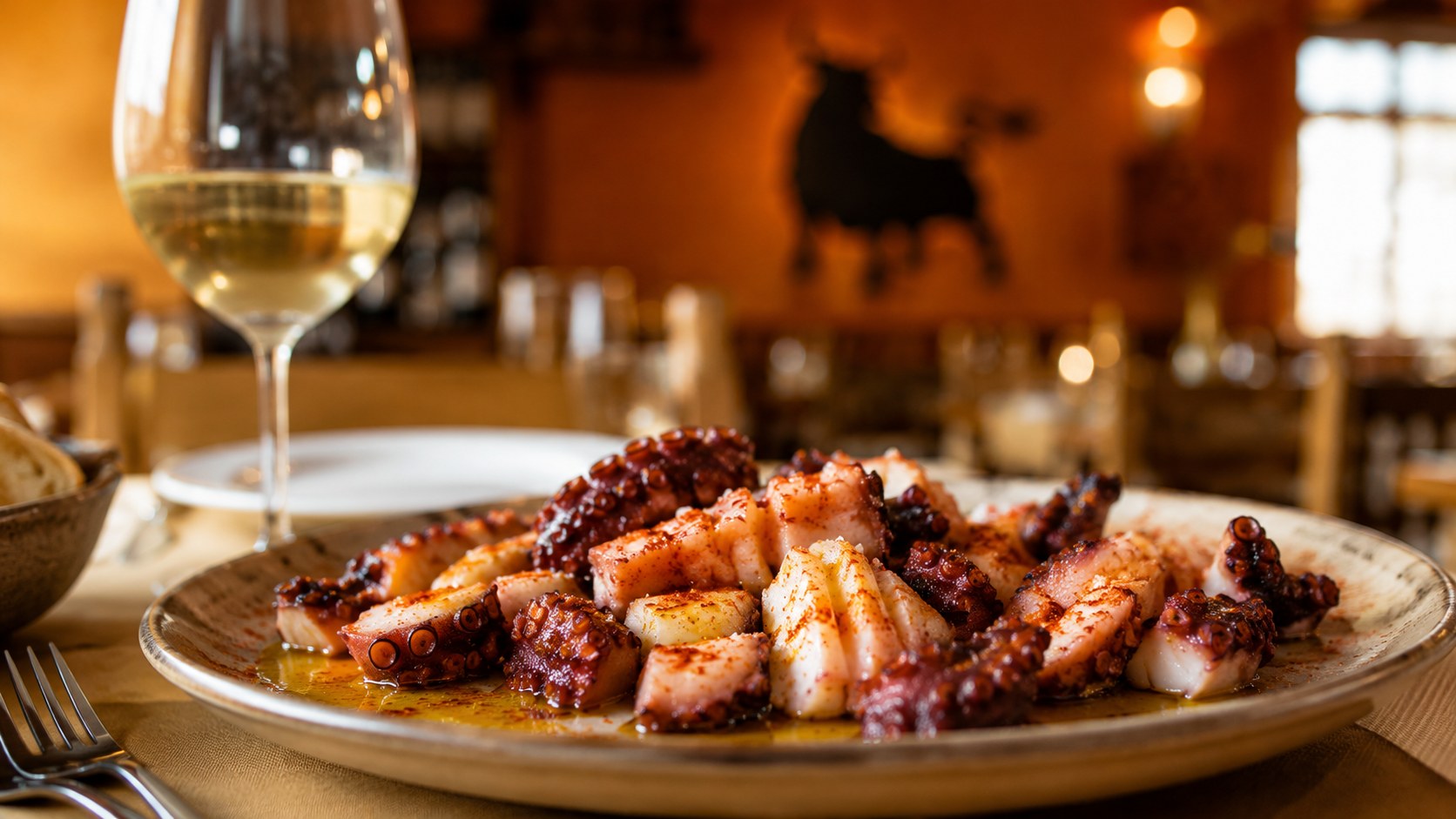 Pulpo a la brasa